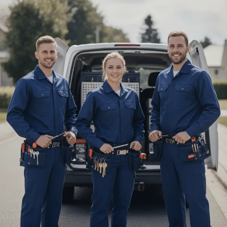 Låsesmed team i Sandefjord